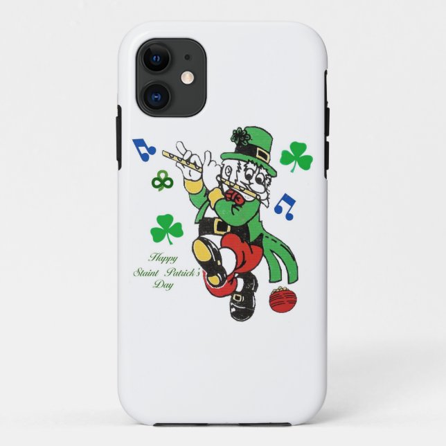 Leprechaun image for iPhone-5-5S-Barely-There Case-Mate iPhone Case (Back)