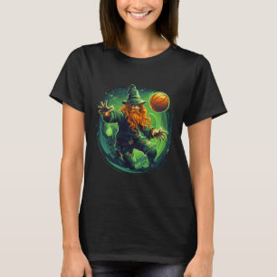 Leprechaun Irland Irish For A Sketll Player 1 T-Shirt