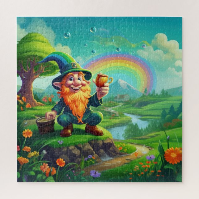 Leprechaun Jigsaw Puzzle (Vertical)
