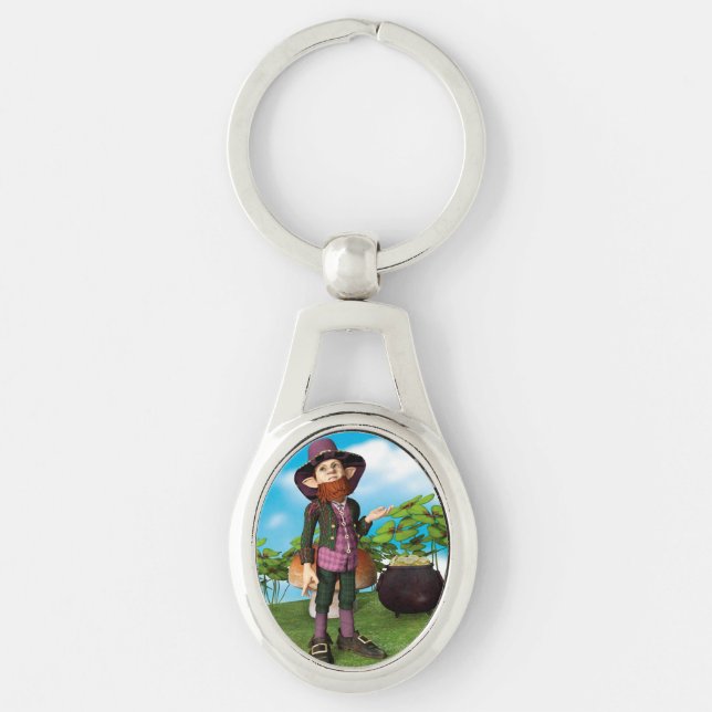 Leprechaun Key Ring (Front)