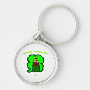 Leprechaun Magic Premium Round Key Chain