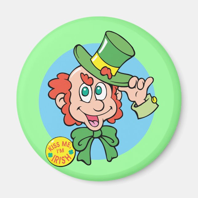 Leprechaun Magnet (Front)