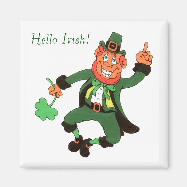 Leprechaun Magnet (Front)