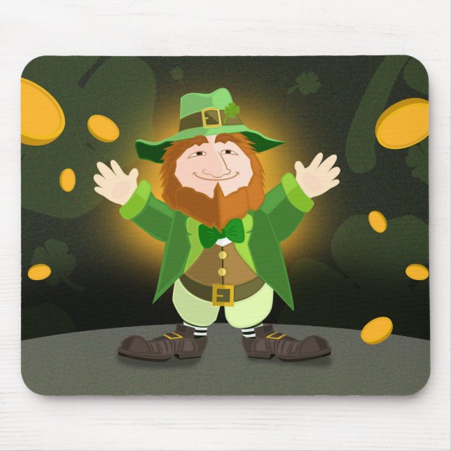 Leprechaun Mouse Pad (Front)