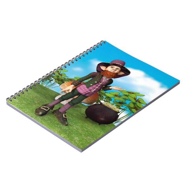 Leprechaun Notebook (Left Side)