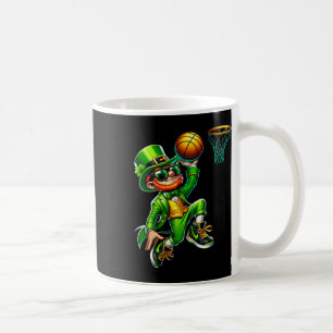 Leprechaun Playing Sketll St Patricks Day Sport Me Coffee Mug