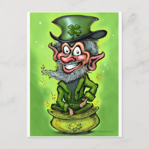 Leprechaun Postcard