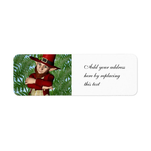 Leprechaun Return Address Label (Front)