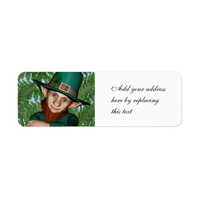 Leprechaun Return Address Label (Front)