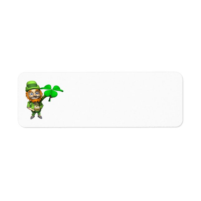 Leprechaun Return Address Label (Front)