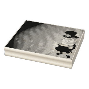 Leprechaun rubber stamp