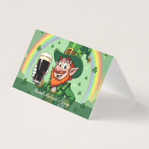Leprechaun’s Cheers Beneath the Rainbow