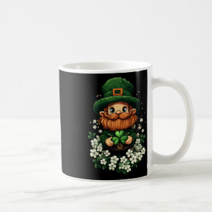 Leprechaun Shamrock Girls Boys St Patricks Day Lep Coffee Mug