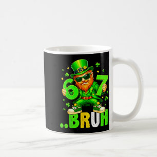 Leprechaun six seven bruh for kid girl women st coffee mug