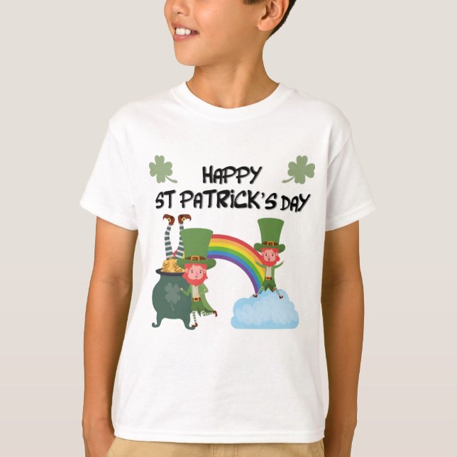 Leprechaun St Patrick’s Day  T-Shirt (Front)