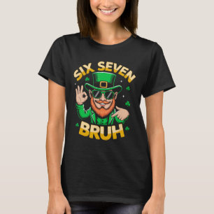 Leprechaun St Patricks Day Boys Kids 67 Meme Six S T-Shirt