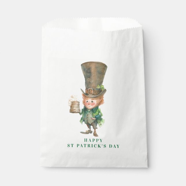 Leprechaun | St Patrick's Day Favour Bag (Front)