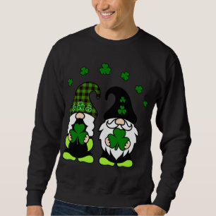 Leprechaun St Patrick's Day Gnomes Shamrock Irish Sweatshirt