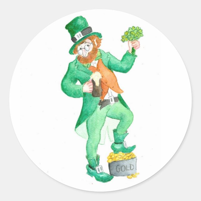 Leprechaun Stickers (Front)