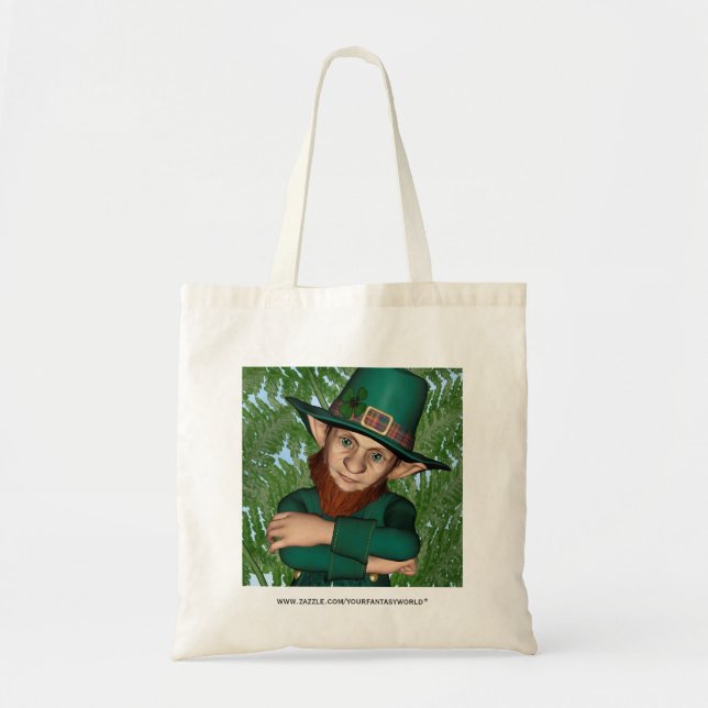 Leprechaun Tote Bag (Front)