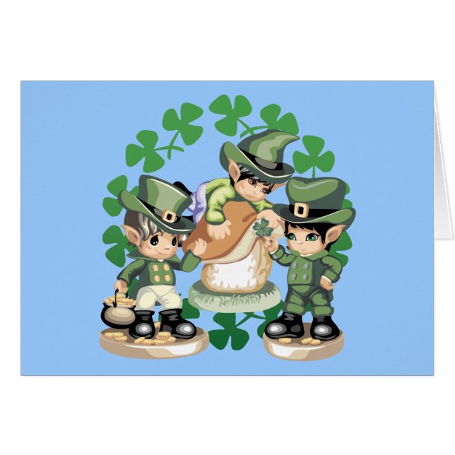 Leprechaun Trio (Front Horizontal)