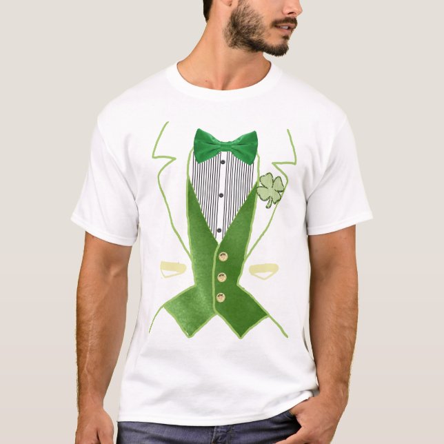 leprechaun tuxedo T-Shirt (Front)