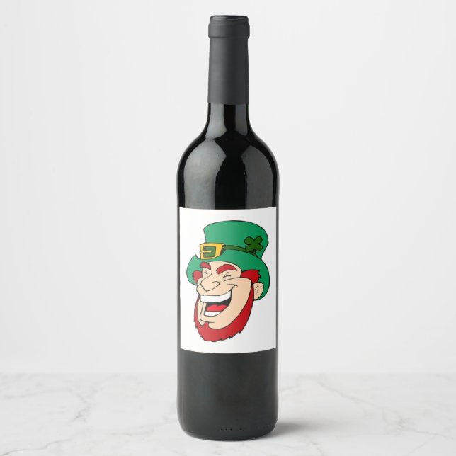 Leprechaun wine or Sparkling Wine labels (Front)