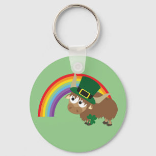 Leprechaun Yak Key Ring