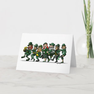 Leprechauns Conga Card