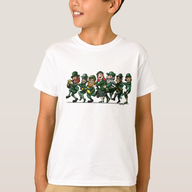 Leprechauns Conga T-Shirt (Front)