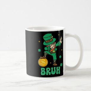 Leprechauns Dabbing St Patricks Day Bruh Teens Boy Coffee Mug