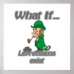 leprechauns exist poster
