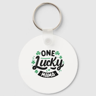 Leprechauns Saint Paddy's Shamrock Irish Bysebyll Key Ring