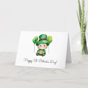 Leprechaun's Treasure: St. Patrick's Day Holiday Card