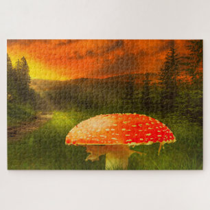 Leprechauns where the little people Live Ireland Jigsaw Puzzle