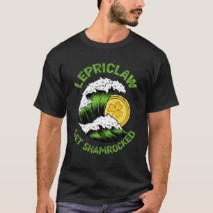 Lepriclaw Get Shamrocked Beer Drinking St Patricks T-Shirt