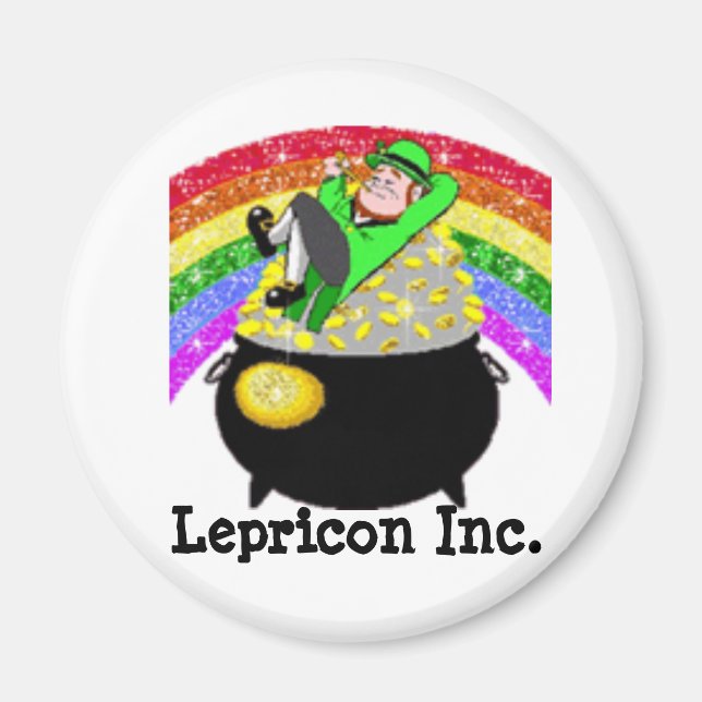 "Lepricon Inc." Magnet1 Magnet (Front)