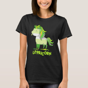 Lepricorn Leprechaun Unicorn St Patricks Day Kids T-Shirt