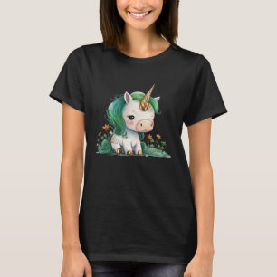 Lepricorn Unicorn Kids Girls Lucky St Patricks Day T-Shirt