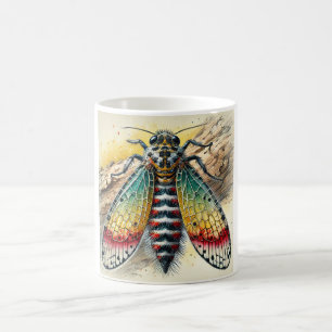 Leptrichillus insect 111024IREF244 - Watercolor Coffee Mug