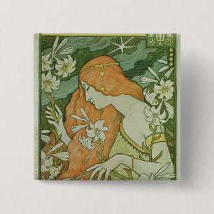 L'Ermitage 15 Cm Square Badge