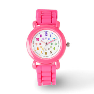  Lernuhr Kinderuhr Schulanfangsgeschenk Armbanduhr Watch