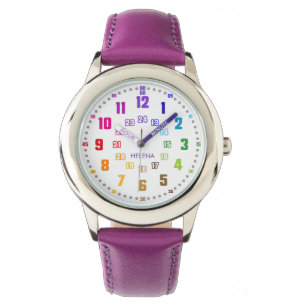  Lernuhr Kinderuhr Schulanfangsgeschenk Armbanduhr Watch