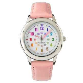 Lernuhr Kinderuhr Schulanfangsgeschenk Watch