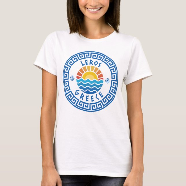 Leros, Greece - Sunshine And Sea Women's T-Shirt (Front)