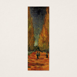 Les Alyscamps by Vincent van Gogh. Fall, autumn