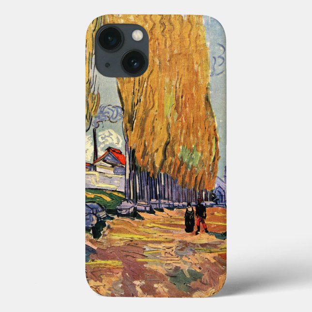 Les Alyscamps (Cemetery) by Vincent van Gogh Case-Mate iPhone Case (Back)