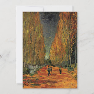Les Alyscamps Cemetery Vincent van Gogh Invitation