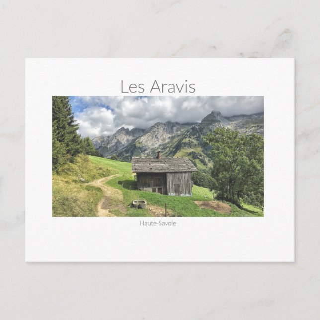 Les Aravis - Haute-Savoie Postcard (Front)