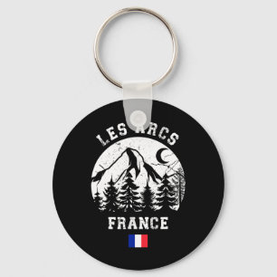 Les Arcs France Alps Ski Resort Alpine Skiing Fren Key Ring